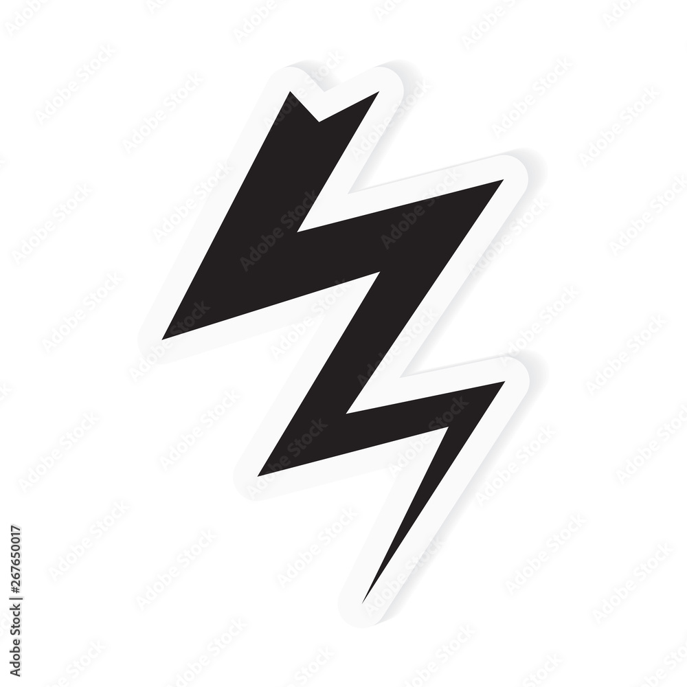 lighting bolt icon- vector illustration lighting bolt icon- vector illustration