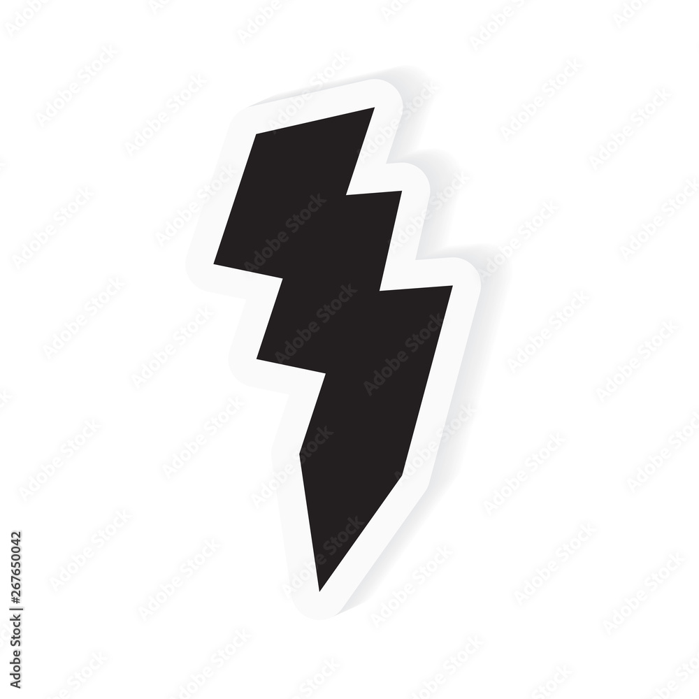 lighting bolt icon- vector illustration lighting bolt icon- vector illustration