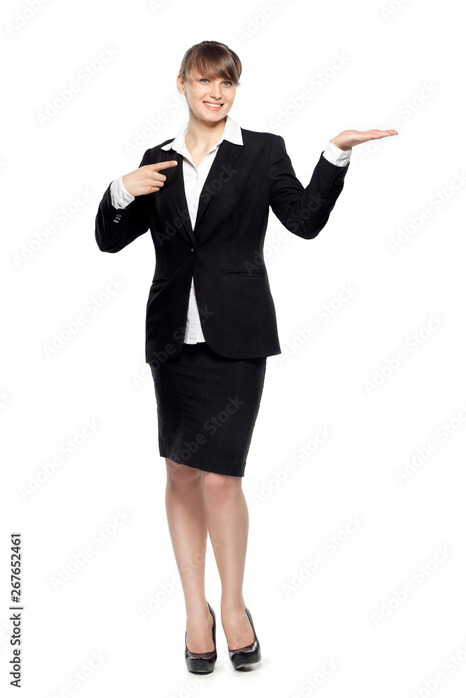 business woman isolated on white background business woman isolated on white background