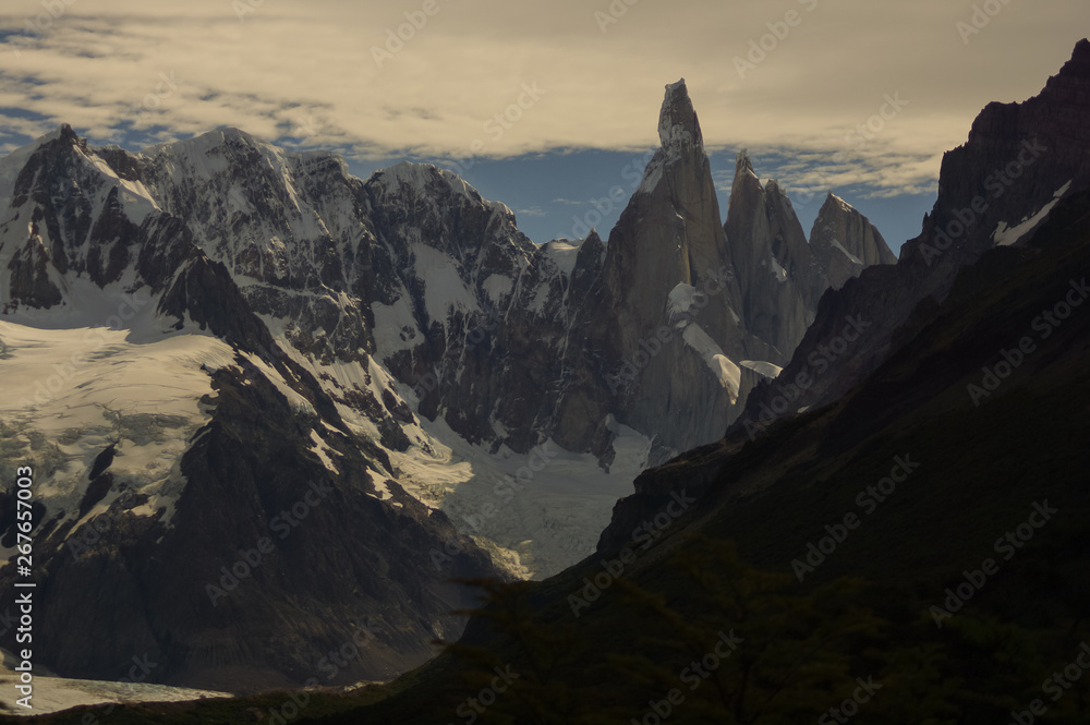 derro torre in el chalten, patagonia, argentina