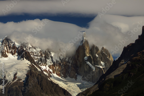 Obraz na płótnie cerro torre in el chalten , patagonia, argentina w salonie