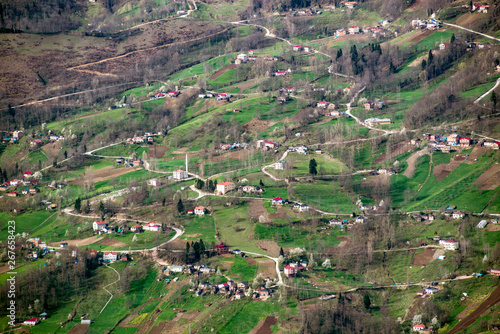 View of Trabzon s plateaus from above