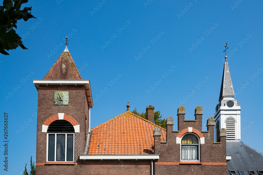 towers in Hoofdplaat, The Netherlands towers in Hoofdplaat, The Netherlands