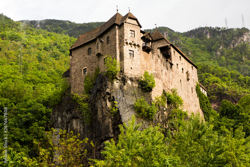 Medieval castle Roncolo. near Bolzano, Trentino-Alto Adige, Italy.