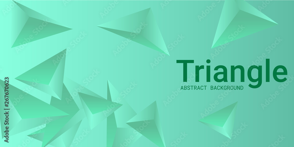 Triangle background. Abstract composition of triangular crystals. Triangle background. Abstract composition of triangular crystals.