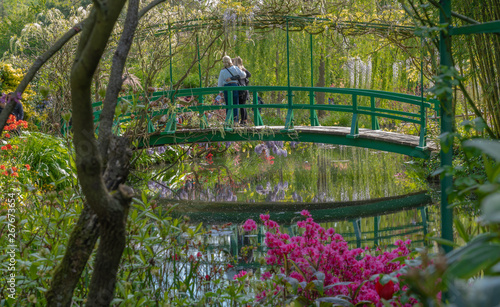 Fényképezés Giverny, France - 05 07 2019: The gardens of Claude Monet in Giverny