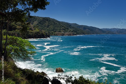 Coast between Los Arcos National Park and Mismaloya Bay Puerto Vallarta Mexico