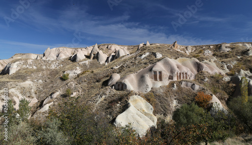 Rock Formation in Cappadocia, Nevsehir, Turkey