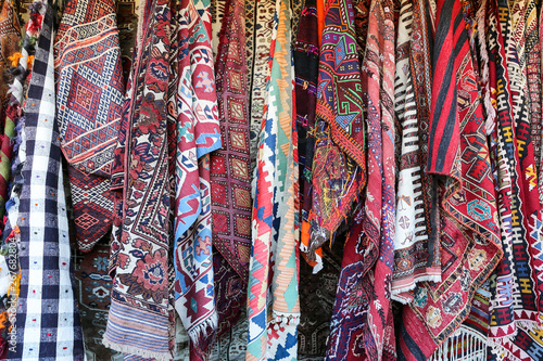 Turkish Traditional Carpets in Goreme, Nevsehir, Turkey © EvrenKalinbacak