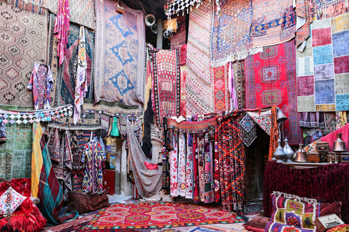 Turkish Traditional Carpets in Goreme, Nevsehir, Turkey