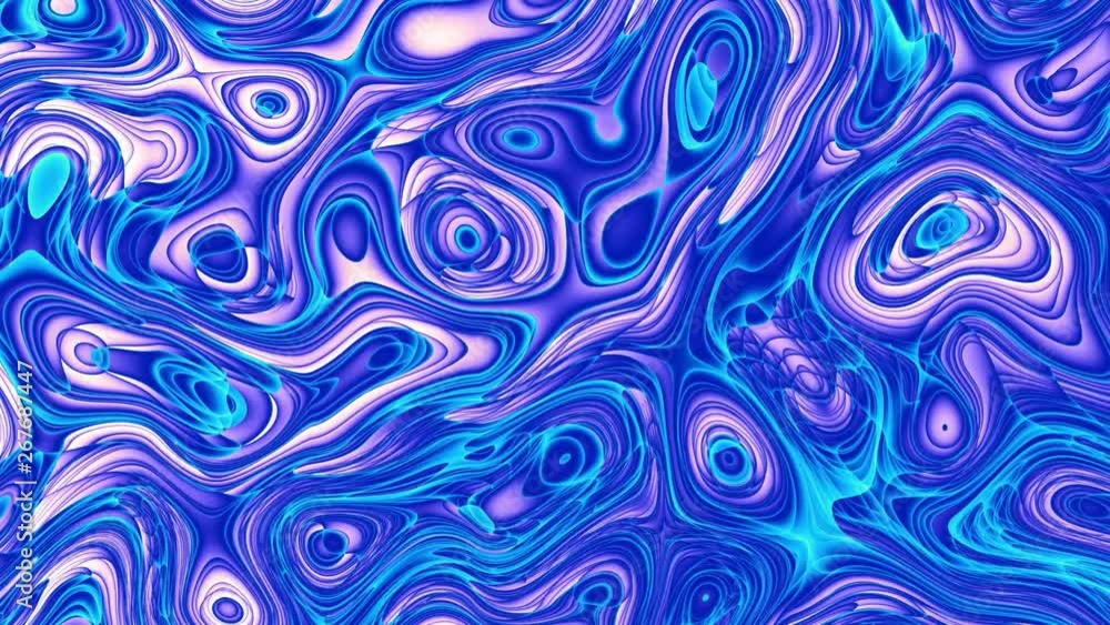 Moving random wavy texture. Psychedelic animated background. Transform abstract curved shapes. Looping footage. Moving random wavy texture. Psychedelic animated background. Transform abstract curved shapes. Looping footage.