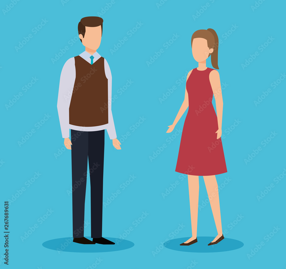 professional businesspeople wearing elegant clothes with hairstyle professional businesspeople wearing elegant clothes with hairstyle