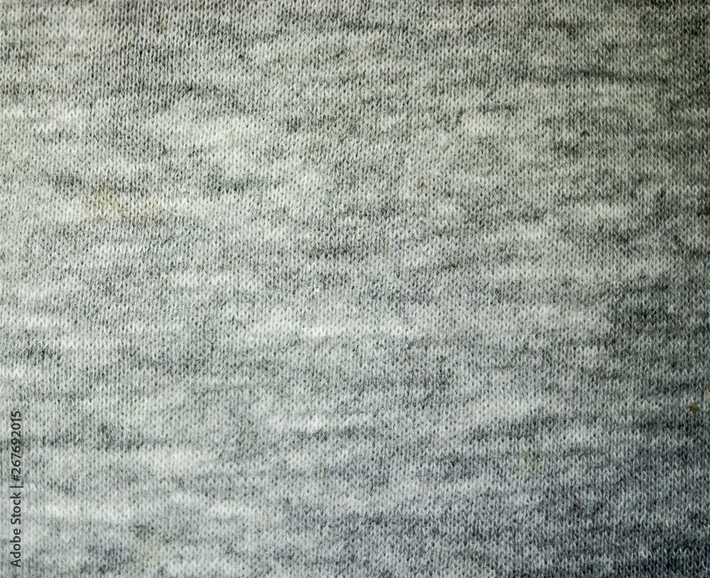 gray knitted fabric textile texture. background, close-up gray knitted fabric textile texture. background, close-up