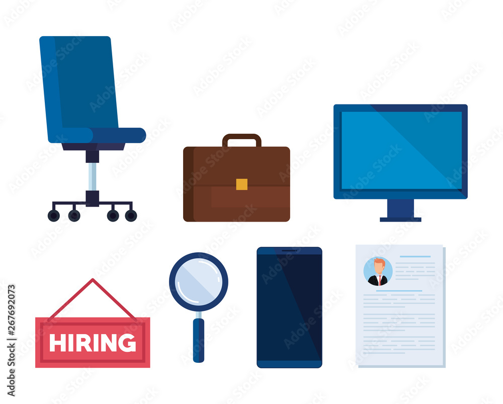 set briefcase with computer and curriculum vitae set briefcase with computer and curriculum vitae