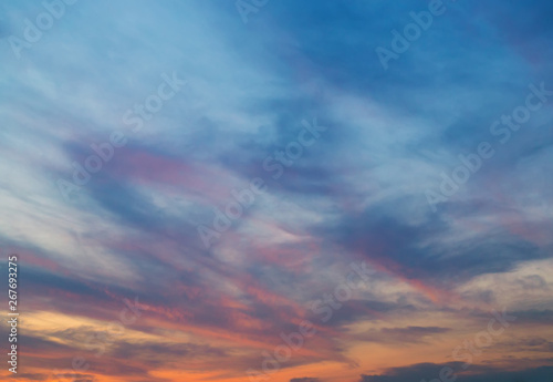 Tropical sunset abstract background. © Emoji Smileys People