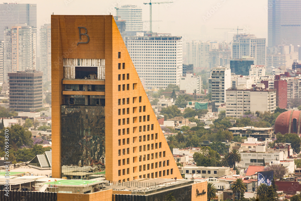 City scape in Mexico