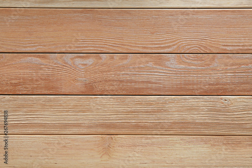 Texture of wooden surface as background  top view