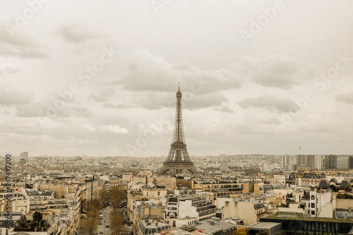 Top of Arc de Triomphe