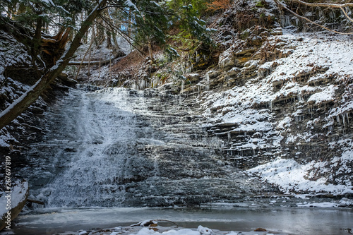 Cucumber Falls Winter