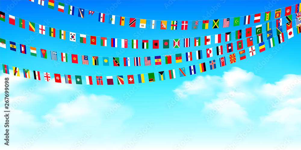 運動会 空 国旗 背景 Stock Vector Adobe Stock 運動会 空 国旗 背景 Stock Vector Adobe Stock