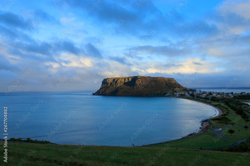 The Nut at Stanley Tasmania after late afternoon rain The Nut at Stanley Tasmania after late afternoon rain