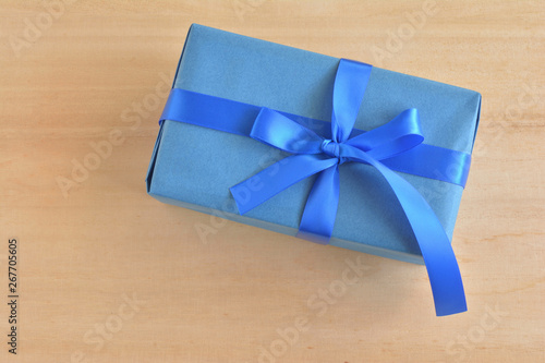 Gift box with ribbon