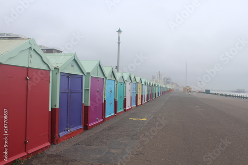 Brighton beach huts