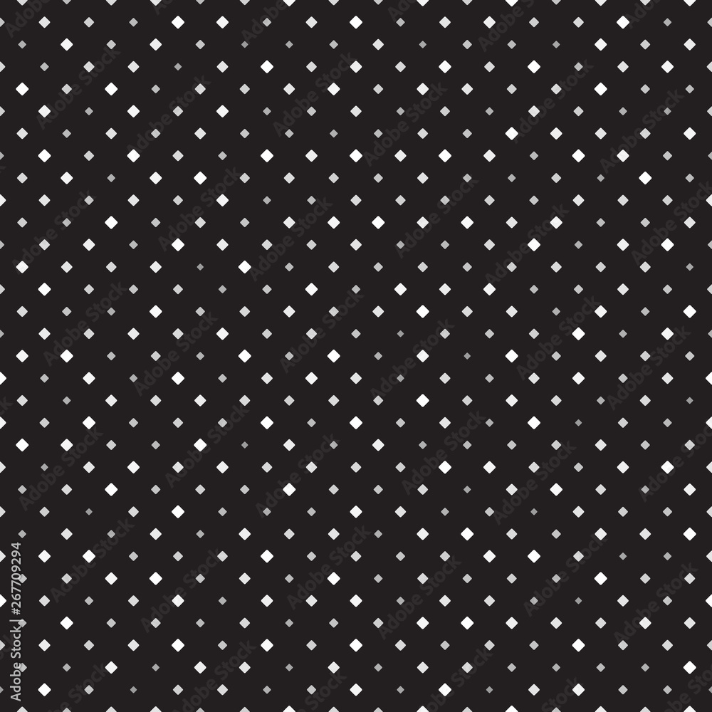 Rounded diamond pattern. Seamless vector background