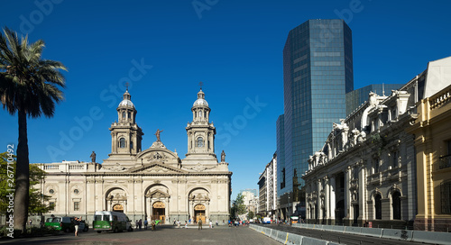 Plaza de Armas square, Santiago, Chile photo