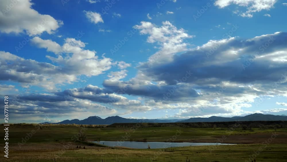 Time lapse of clouds over Boulder, CO Time lapse of clouds over Boulder, CO