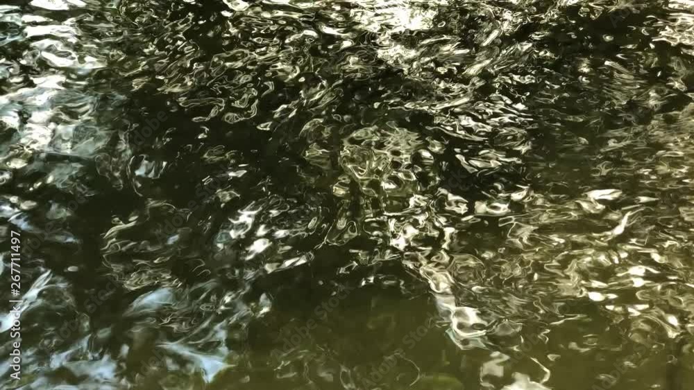 Water flowing in river. Water closeup in nature. Water flowing in river. Water closeup in nature.