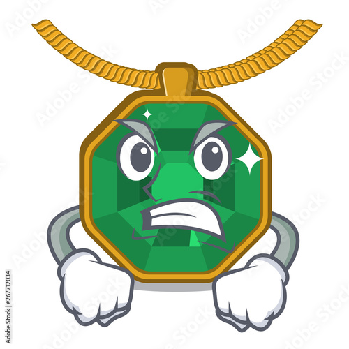 Angry peridot jewelry in the shape character