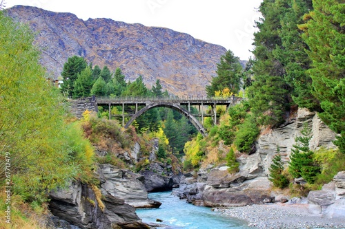 Pristine Natural Landscape views from Arthurs point, Queenstown, New Zealand