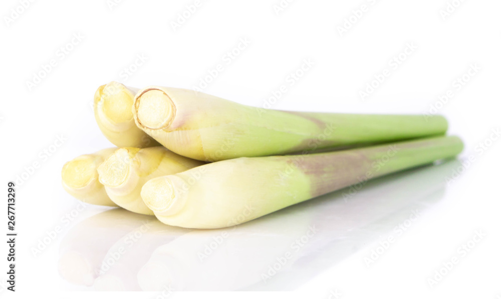Lemon grass isolated on white background, herb and medical concept 9-5-19 Lemon grass isolated on white background, herb and medical concept 9-5-19
