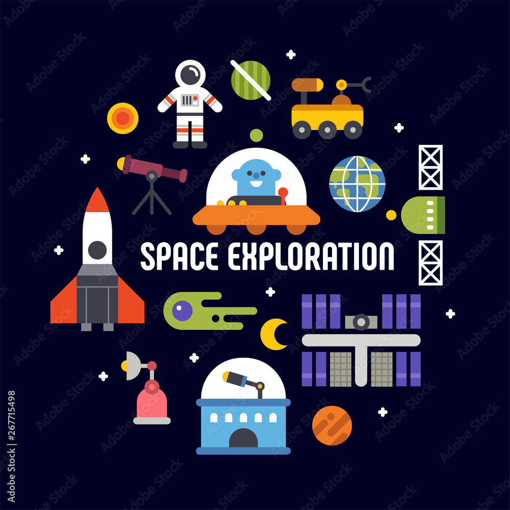 space exploration vector