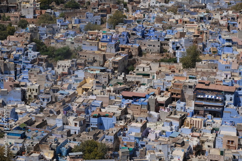 la ville bleue de jodhpur au rajasthan, inde © Sandy