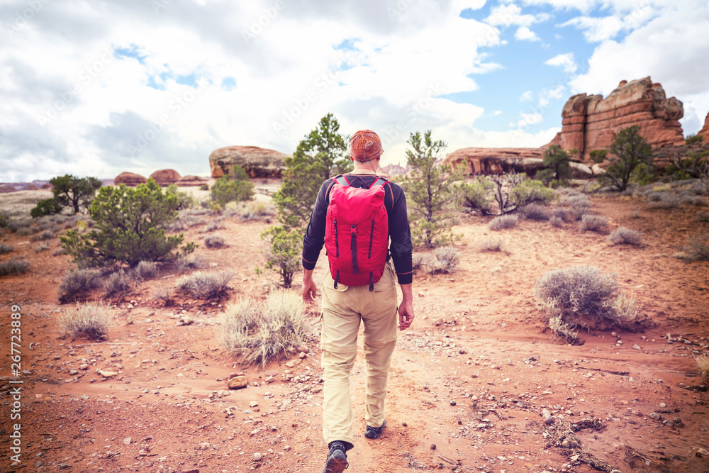 Fototapeta premium Hike in Utah