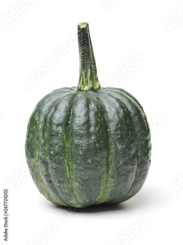 Japanese pumpkin on white background
