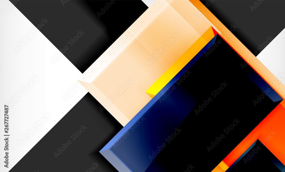 Colorful square and rectangle blocks background Colorful square and rectangle blocks background