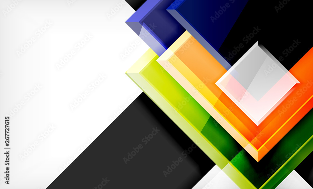 Color squares futuristic abstract background Color squares futuristic abstract background