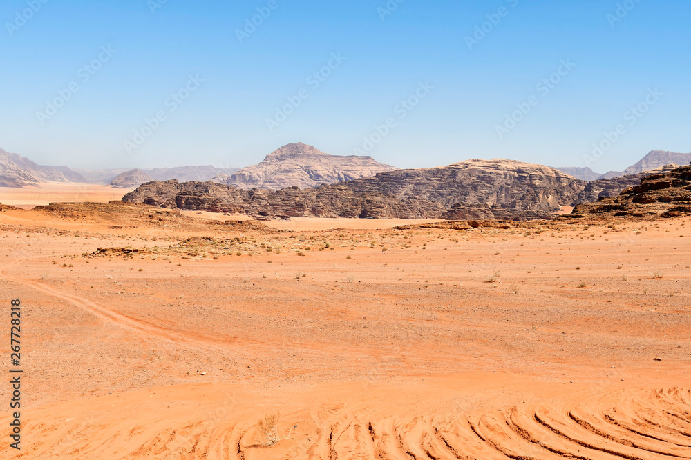 Naklejka premium Jordan, Wadi Rum
