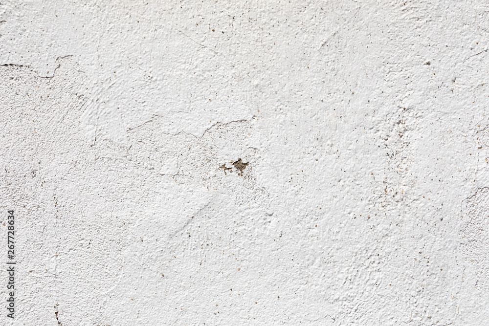Crack in a white wall Crack in a white wall