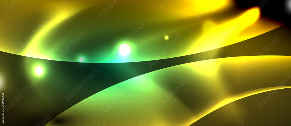 Glowing shiny light abstract background Glowing shiny light abstract background