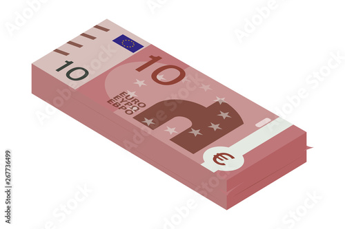 10 Euro Stapel