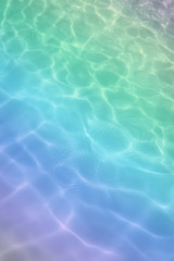 Blue water texture