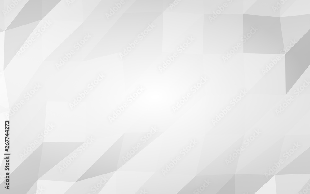 White abstract background. Lowpoly backdrop. Crumpled paper. 3D illustration White abstract background. Lowpoly backdrop. Crumpled paper. 3D illustration