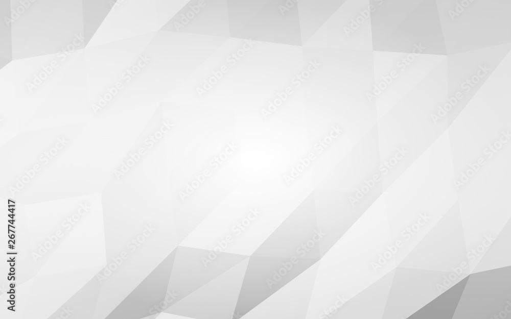White abstract background. Lowpoly backdrop. Crumpled paper. 3D illustration White abstract background. Lowpoly backdrop. Crumpled paper. 3D illustration