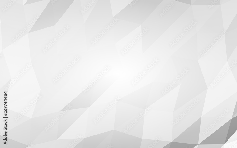 White abstract background. Lowpoly backdrop. Crumpled paper. 3D illustration White abstract background. Lowpoly backdrop. Crumpled paper. 3D illustration