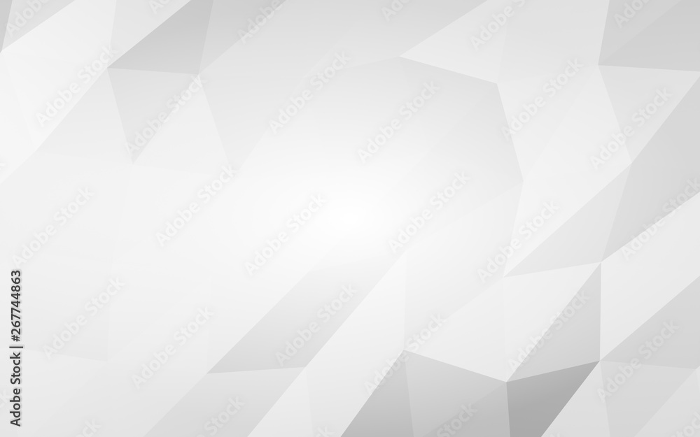 White abstract background. Lowpoly backdrop. Crumpled paper. 3D illustration White abstract background. Lowpoly backdrop. Crumpled paper. 3D illustration