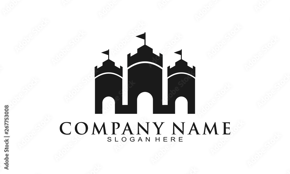 Obraz premium Castle logo